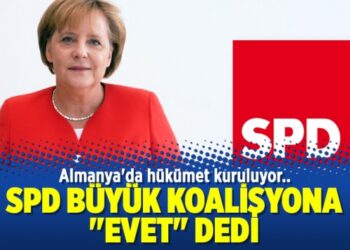 Almanya’da SPD büyük koalisyona “evet” dedi