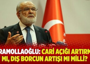 ​Temel Karamollaoğlu: Cari açığı artırmak mı, dış borcun artışı mı milli?