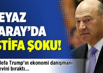 Beyaz Saray’da istifa şoku!