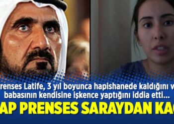 Arap prenses saraydan kaçtı
