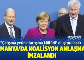 Almanya’da koalisyon anlaşması imzalandı