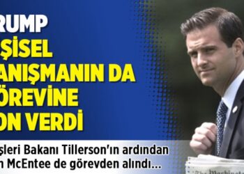 Trump, Tillerson’ın ardından kişisel danışmanın da görevine son verdi