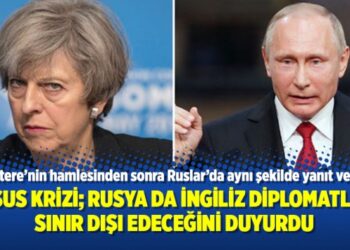 Casus krizi; Rusya da İngiliz diplomatları sınır dışı edeceğini duyurdu