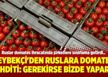 Zeybekçi’den Ruslara domates tehditi: Gerekirse bizde yaparız