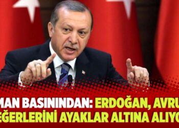 Alman basınından: Erdoğan, Avrupa değerlerini ayaklar altına alıyor