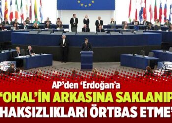 AP’den ‘Erdoğan’a: ‘OHAL’in arkasına saklanıp haksızlıkları örtbas etme’