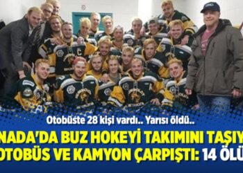Kanada’da buz hokeyi takımını taşıyan otobüs ve kamyon çarpıştı: 14 ölü