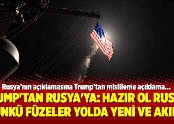 Trump’tan Rusya’ya: Hazır ol Rusya. Çünkü füzeler yolda yeni ve akıllı