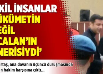 Demirtaş: Akil insanlar hükümetin değil, Öcalan’ın önerisiydi