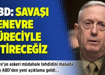 ABD: Savaşı Cenevre süreciyle bitireceğiz