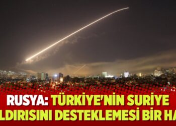 Rusya: Türkiye’nin Suriye saldırısını desteklemesi bir hata