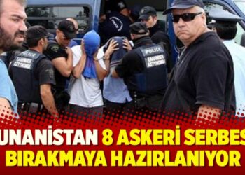 Yunanistan 8 askeri serbest bırakmaya hazırlanıyor