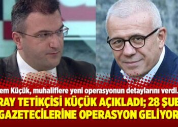 Saray tetikçisi Cem Küçük açıkladı; 28 Şubat gazetecilerine operasyon geliyor