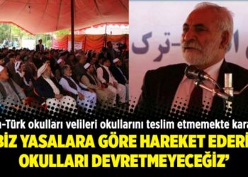 Afgan Veliler: Biz yasalara göre hareket ederiz, okulları devretmeyeceğiz