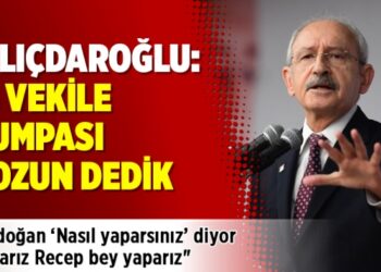 Kılıçdaroğlu: 15 vekile kumpası bozun dedik