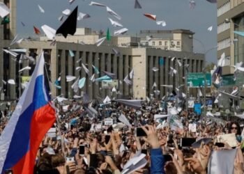 Rusya’da Telegram nedeniyle protesto gerçekleştirildi