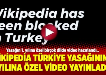 Wikipedia Türkiye yasağının 1. yılına özel video yayınladı