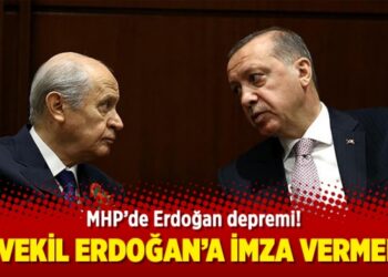 MHP’de 6 vekil Erdoğan’a imza vermedi