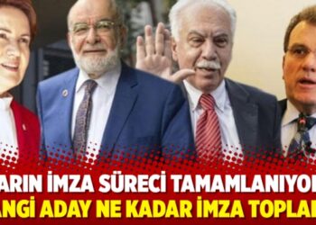 Yarın imza süreci tamamlanıyor! Hangi aday ne kadar imza topladı?