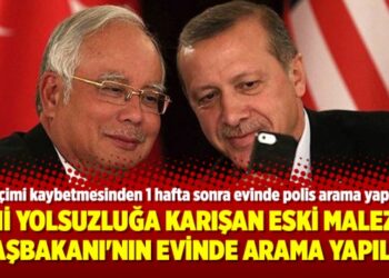 İsmi yolsuzluğa karışan eski Malezya Başbakanı’nın evinde arama yapıldı