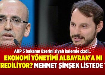 Ekonomi yönetimi Albayrak’a mı devrediliyor? Mehmet Şimşek listede yok!
