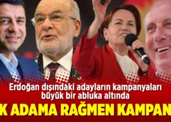 Tek adama rağmen kampanya