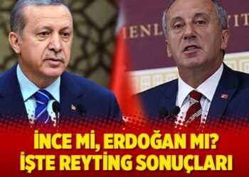 İnce mi, Erdoğan mı? İşte reyting sonuçları