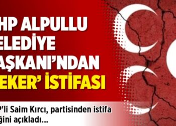 MHP Alpullu Belediye Başkanı’ndan ‘şeker’ istifası