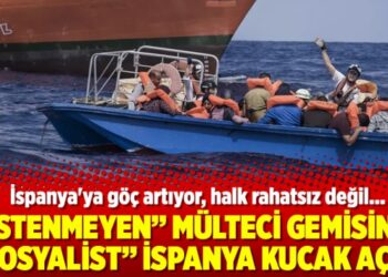 “İstenmeyen” mülteci gemisine “sosyalist” İspanya kucak açtı