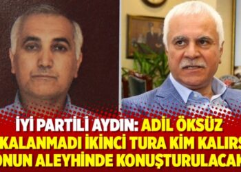 İyi Partili Aydın: Adil Öksüz yakalanmadı, ikinci tura kim kalırsa onun aleyhinde konuşturulacak