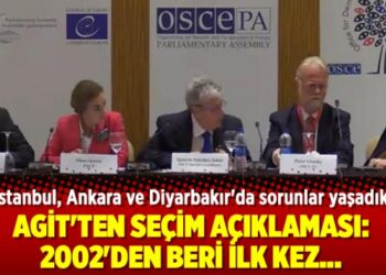 AGİT’ten seçim açıklaması: 2002’den beri ilk kez…