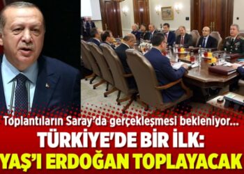 Türkiye’de bir ilk: YAŞ’ı Erdoğan toplayacak