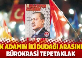 Tek adamın iki dudağı arasında bürokrasi tepetaklak
