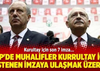 CHP’de muhalifler Kurrultay için istenen imzaya ulaşmak üzere