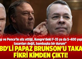 ABD’li papaz Brunson’u takas fikri kimden çıktı!