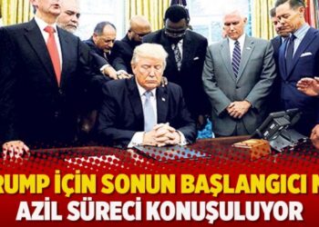 Trump için sonun başlangıcı mı: Azil süreci konuşuluyor