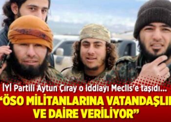 “ÖSO militanlarına vatandaşlık ve daire veriliyor”