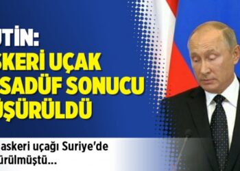 Putin: Askeri uçak tesadüf sonucu düşürüldü