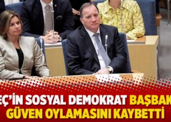İsveç’in Sosyal Demokrat Başbakanı güven oylamasını kaybetti