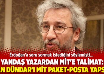 Yandaş yazardan MİT’e talimat: Can Dündar’ı MİT paket posta yapsın