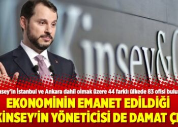 Ekonominin emanet edildiği McKinsey’in yöneticisi de damat çıktı
