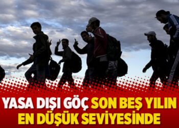 Yasa dışı göç son beş yılın en düşük seviyesinde