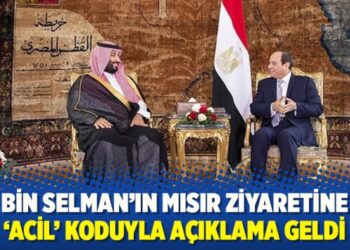 Bin Selman’ın Mısır ziyareti bayrak tartışmalarının gölgesinde kaldı!