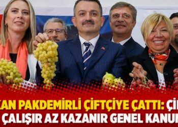 Bakan Pakdemirli Çiftçiye çattı: Çiftçi çok çalışır az kazanır genel kanun bu