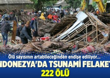 Endonezya’da tsunami felaketi: 222 ölü