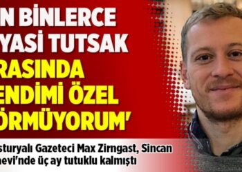 ‘On binlerce siyasi tutsak arasında kendimi özel görmüyorum’