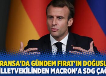 Fransa’da gündem Fırat’ın doğusu: 53 milletvekilinden Macron’a SDG çağrısı