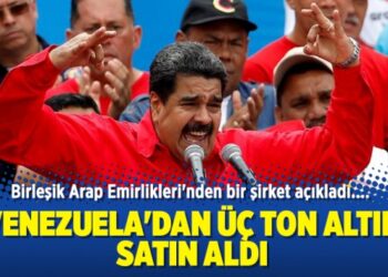 Venezuela’dan üç ton altın satın aldı