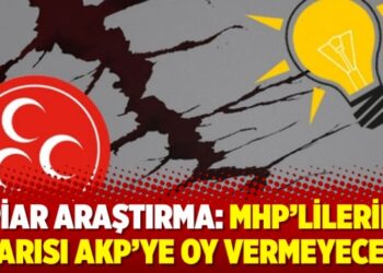 Piar Araştırma: MHP’lilerin yarısı AKP’ye oy vermeyecek