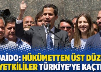 Guaido: Hükümetten üst düzey yetkililer Türkiye’ye kaçtı